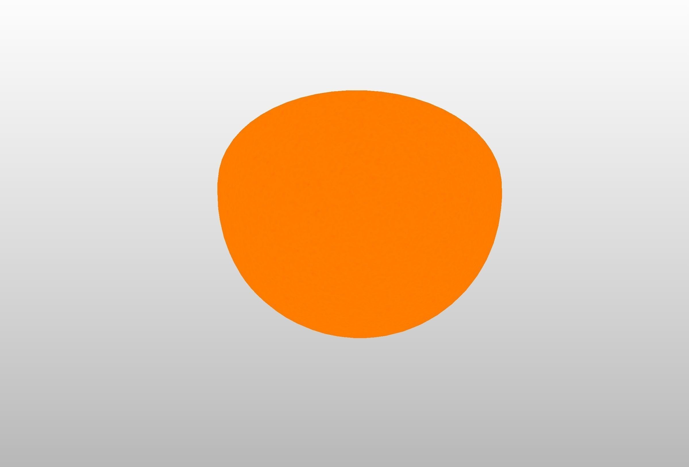 Half Orange 3D model_13