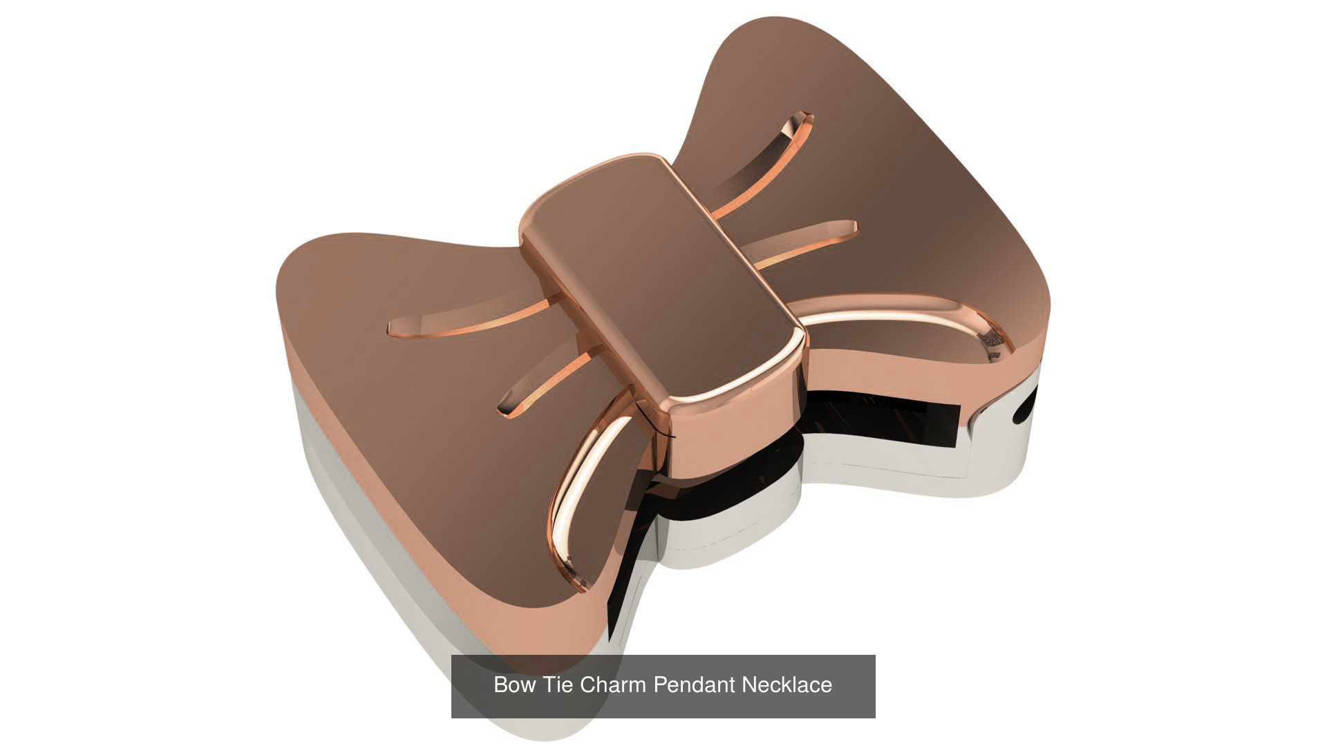 10 Light Charm Pendant Necklace 3D Model Collection_1