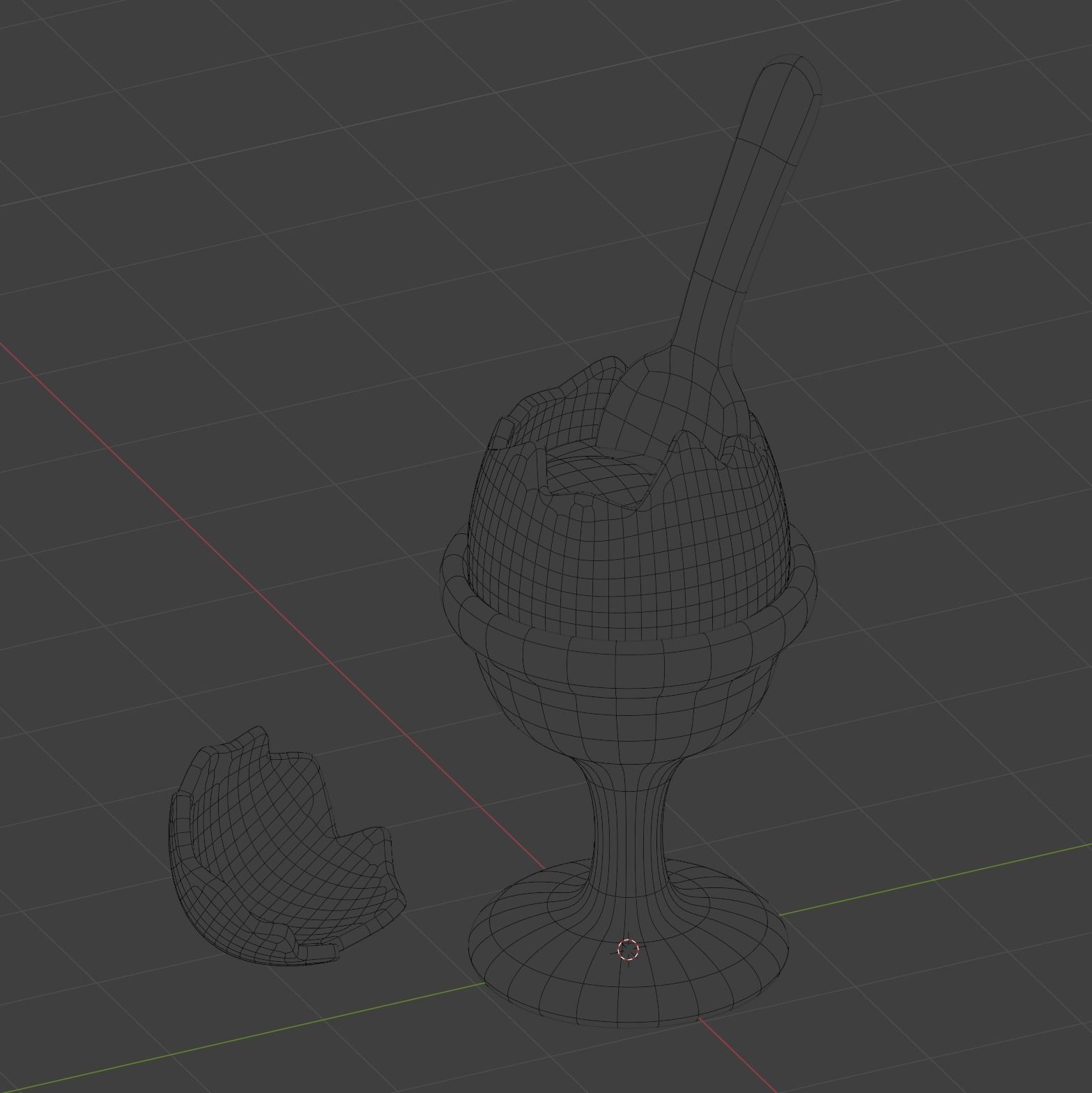 Egg a la coque 3D model_2