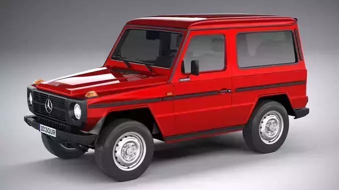 Mercedes-Benz G-Class W460 3door 1979 3D model