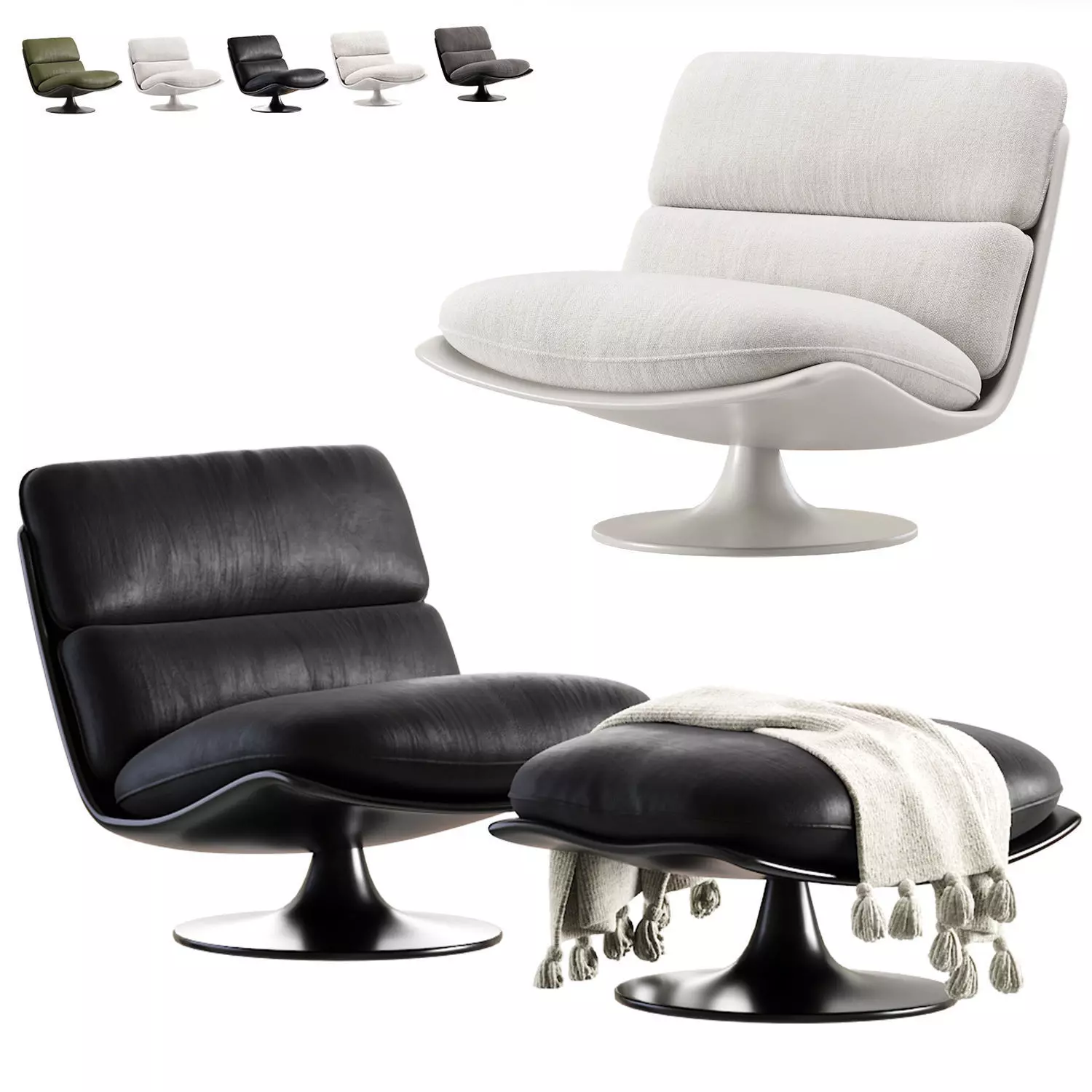 Pattie Armchair 3D model