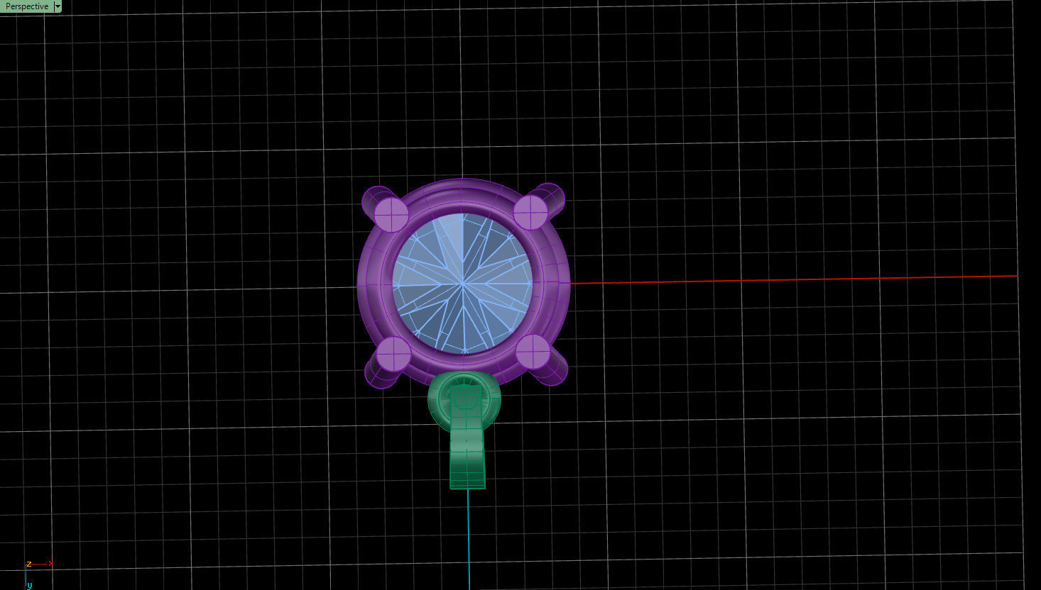 Solitaire Pendant 4 Prongs 0-60 Ct incl professional renderings 3D print model_4