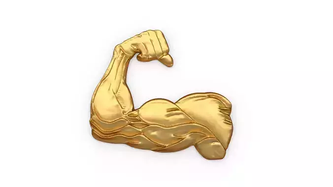 muscle arm  pendant 