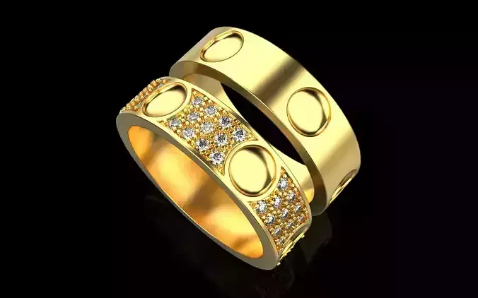 Wedding ring model 621