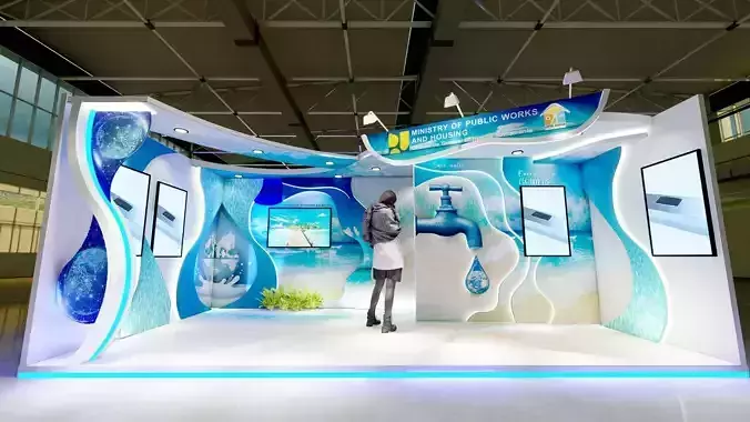 world water forum exhibition booth