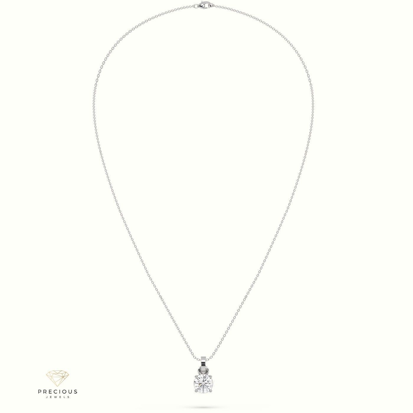 Solitaire 4 Prongs Pendant Collection from By Precious Jewels _3