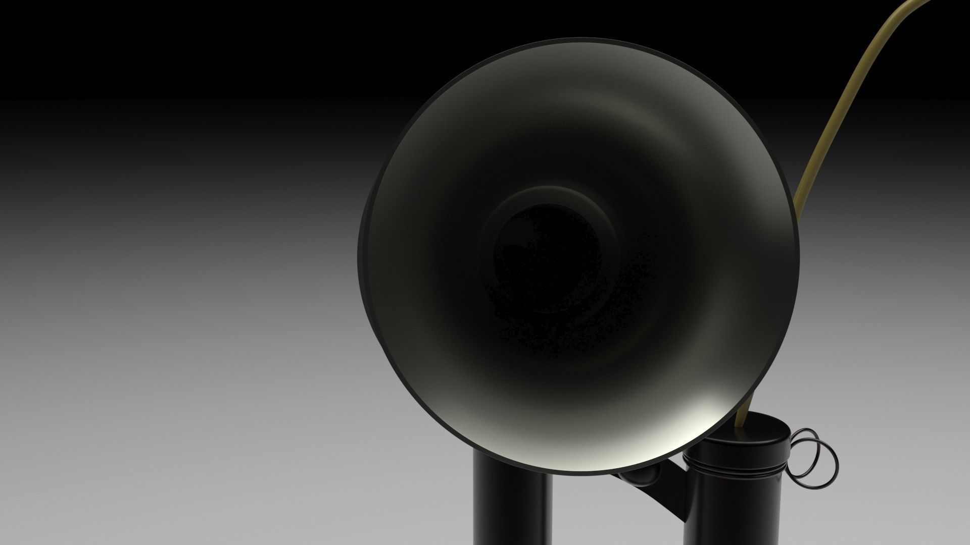 Alexander Graham Bell First Phone 3D model_6