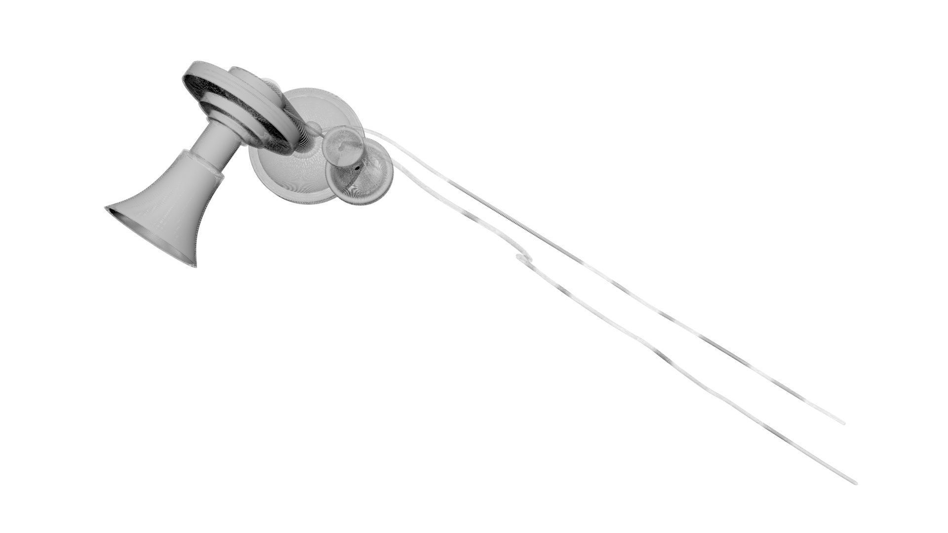 Alexander Graham Bell First Phone 3D model_24