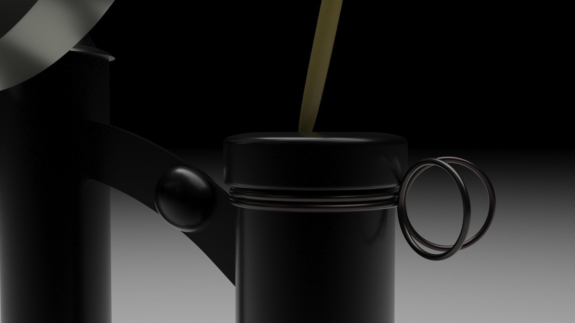 Alexander Graham Bell First Phone 3D model_5