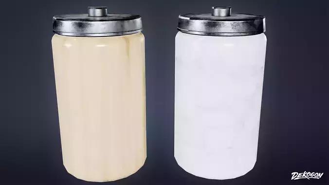 HOSPITAL - Medical Container 01 - LOW POLY Low-poly 3D model
