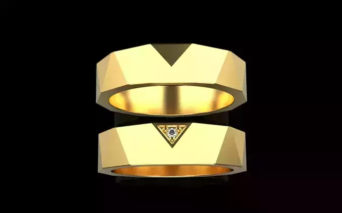 Wedding ring model 622