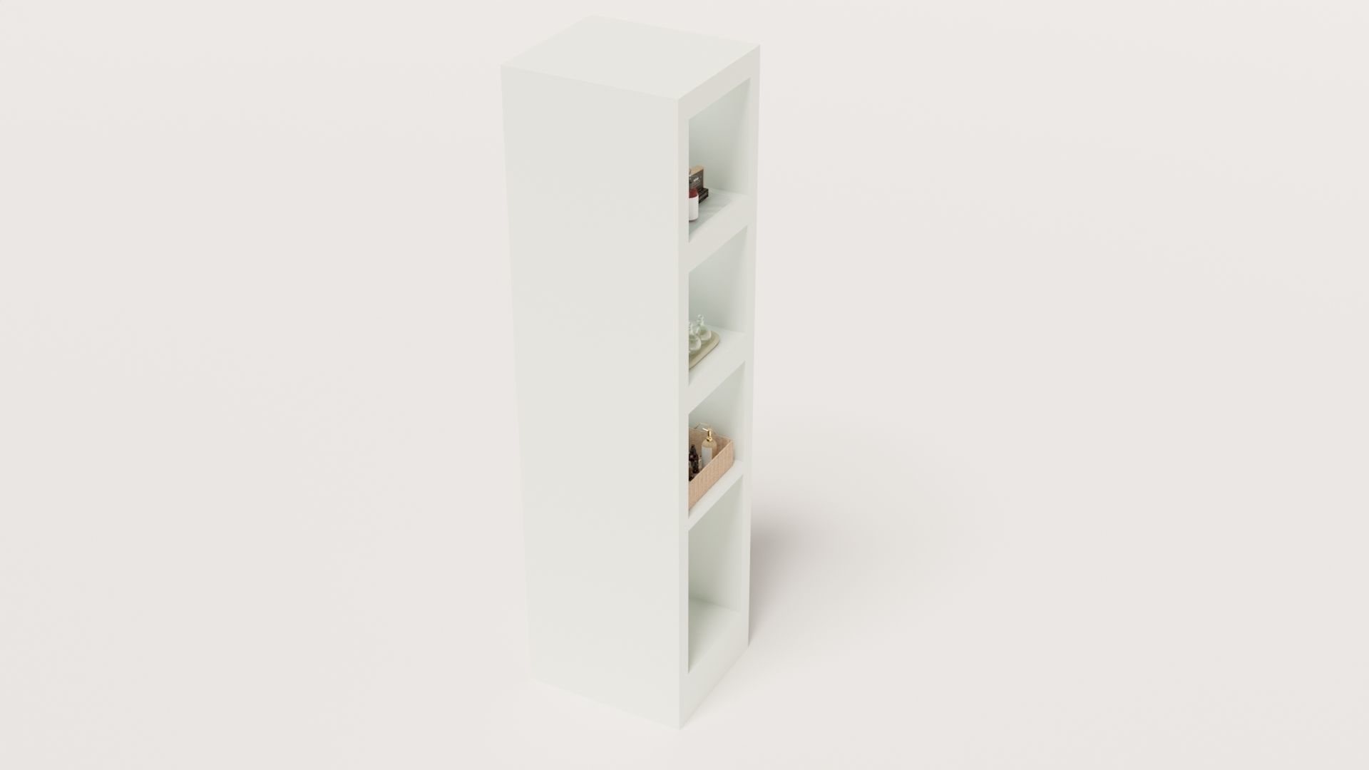 Bathroom Rack 3D model_17