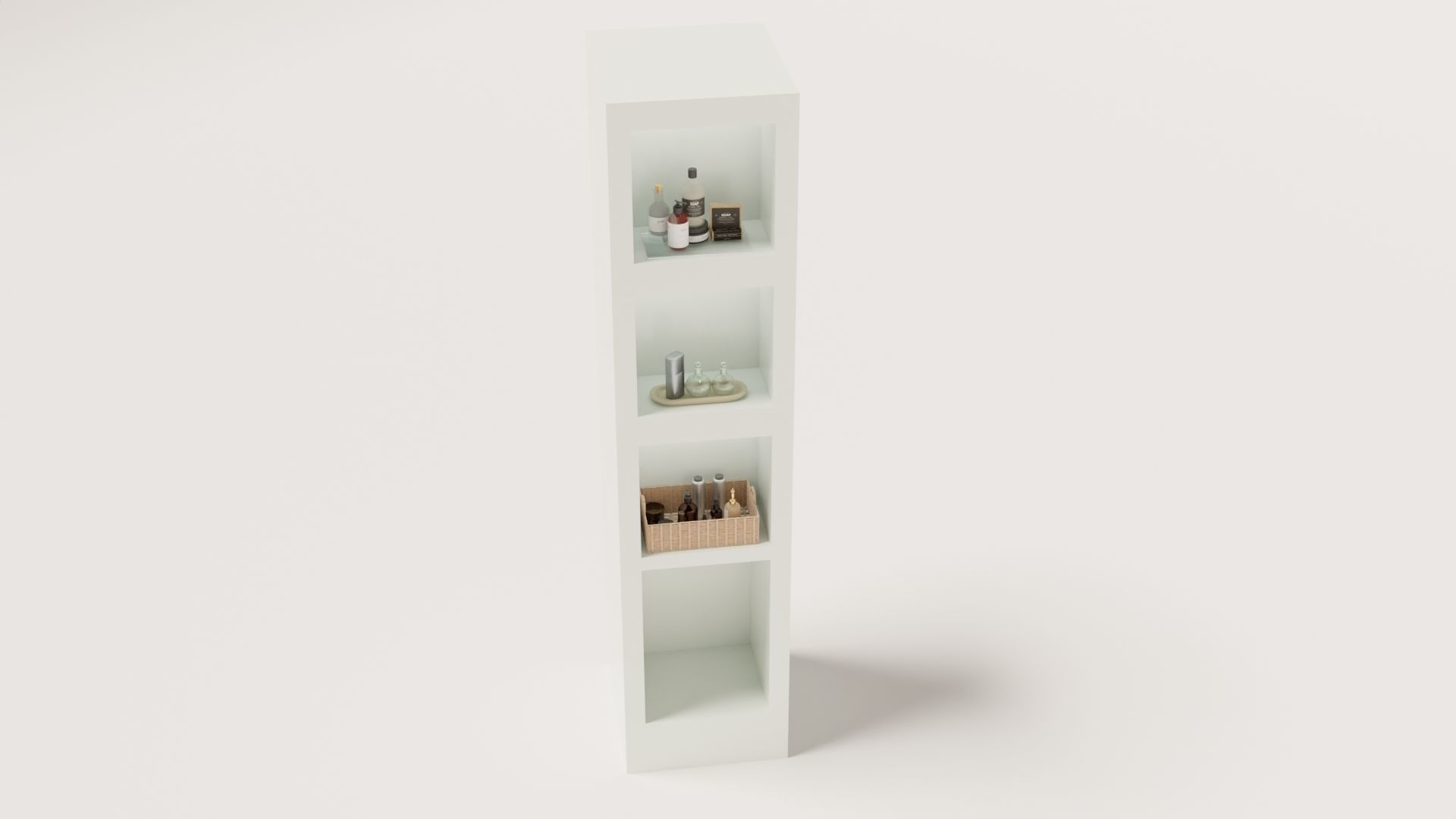 Bathroom Rack 3D model_21