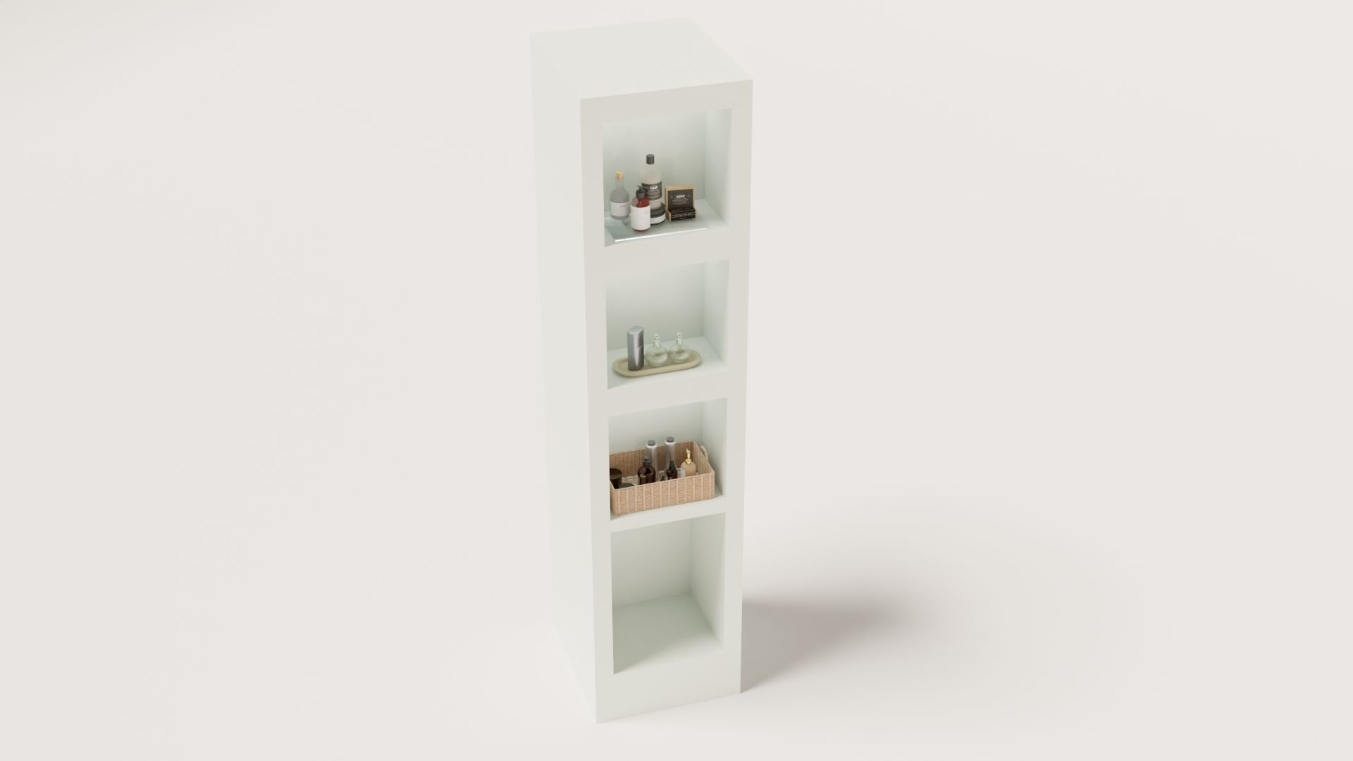 Bathroom Rack 3D model_20