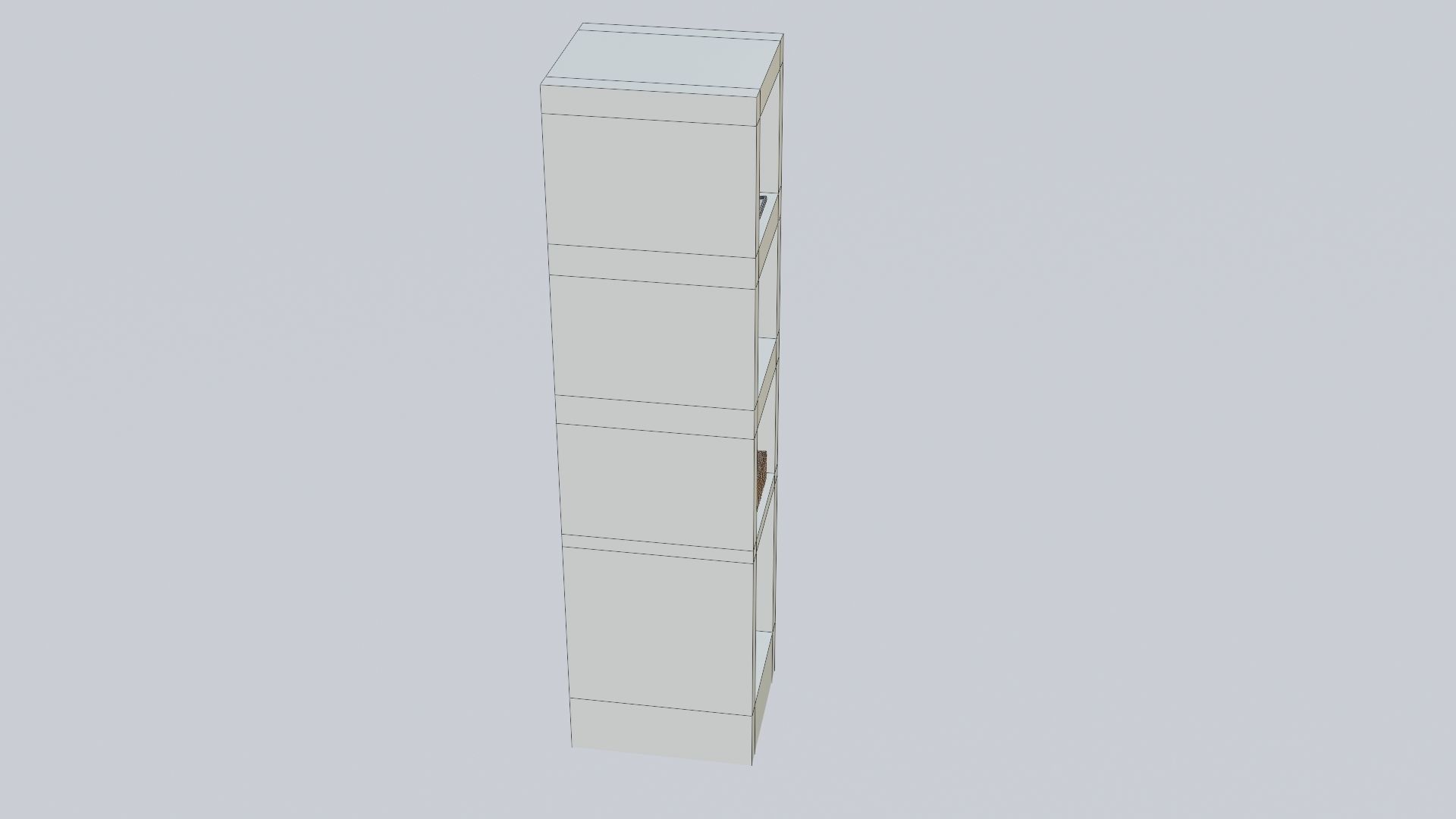 Bathroom Rack 3D model_38