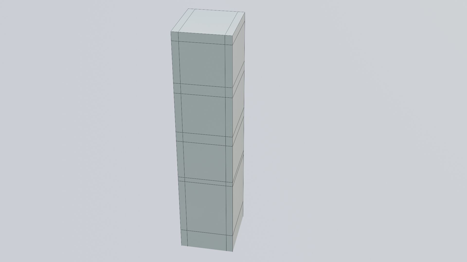 Bathroom Rack 3D model_34