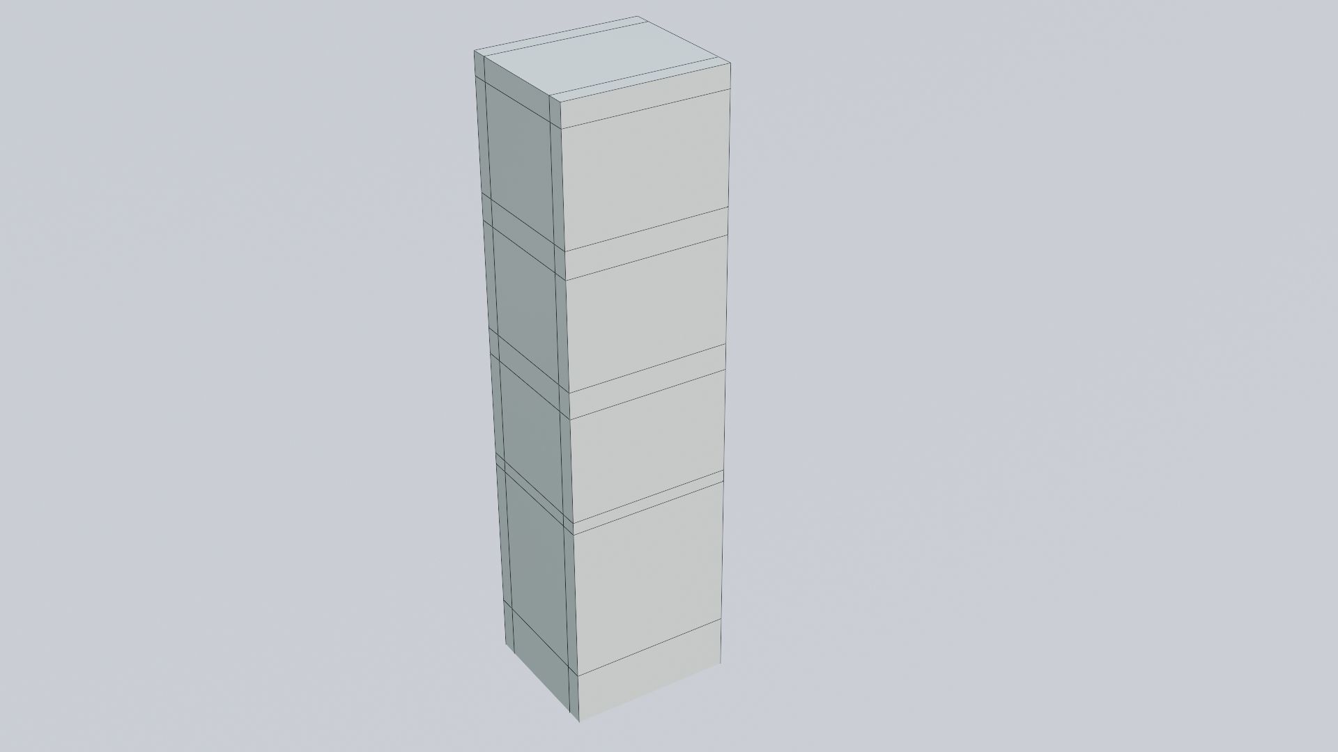 Bathroom Rack 3D model_36