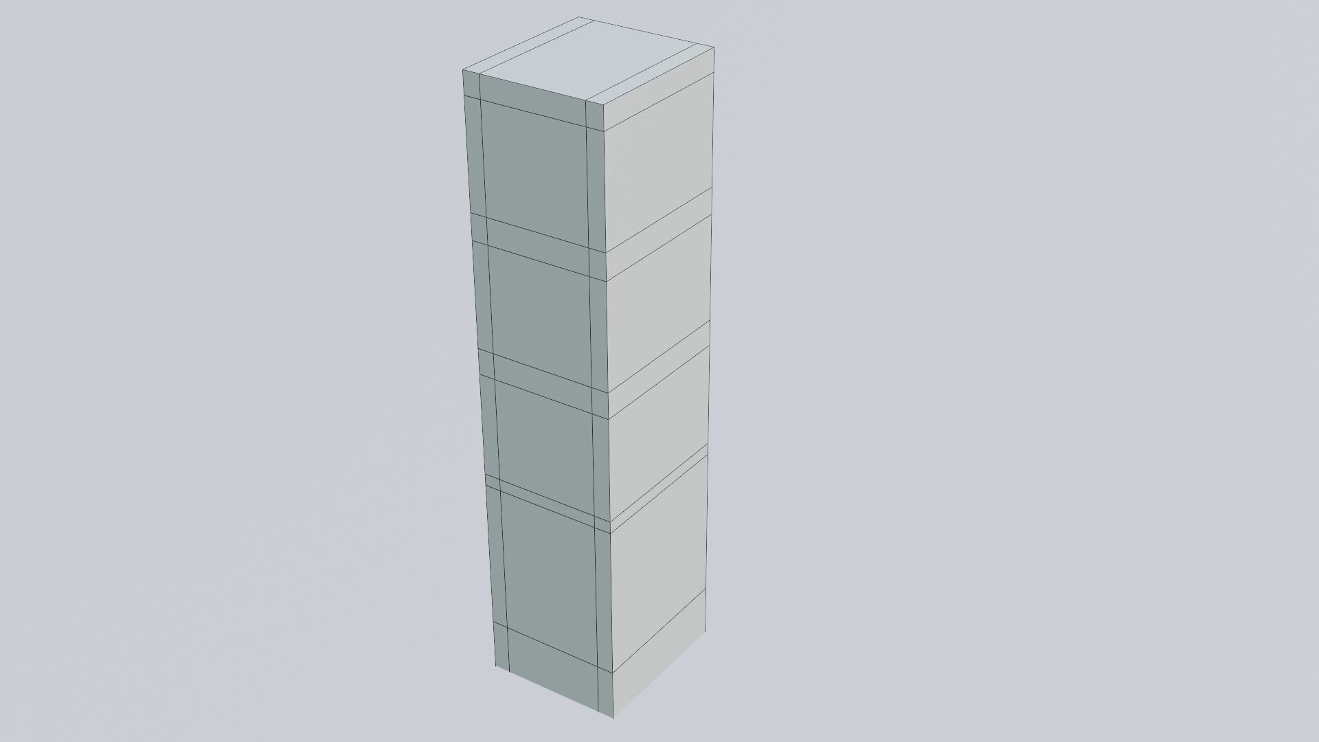 Bathroom Rack 3D model_35