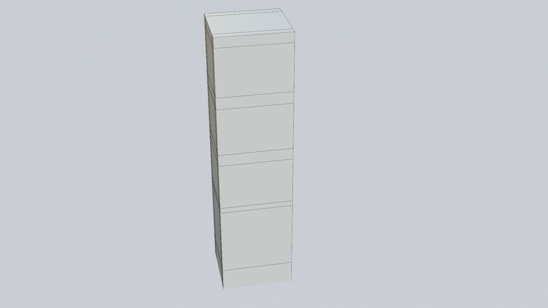 Bathroom Rack 3D model_37