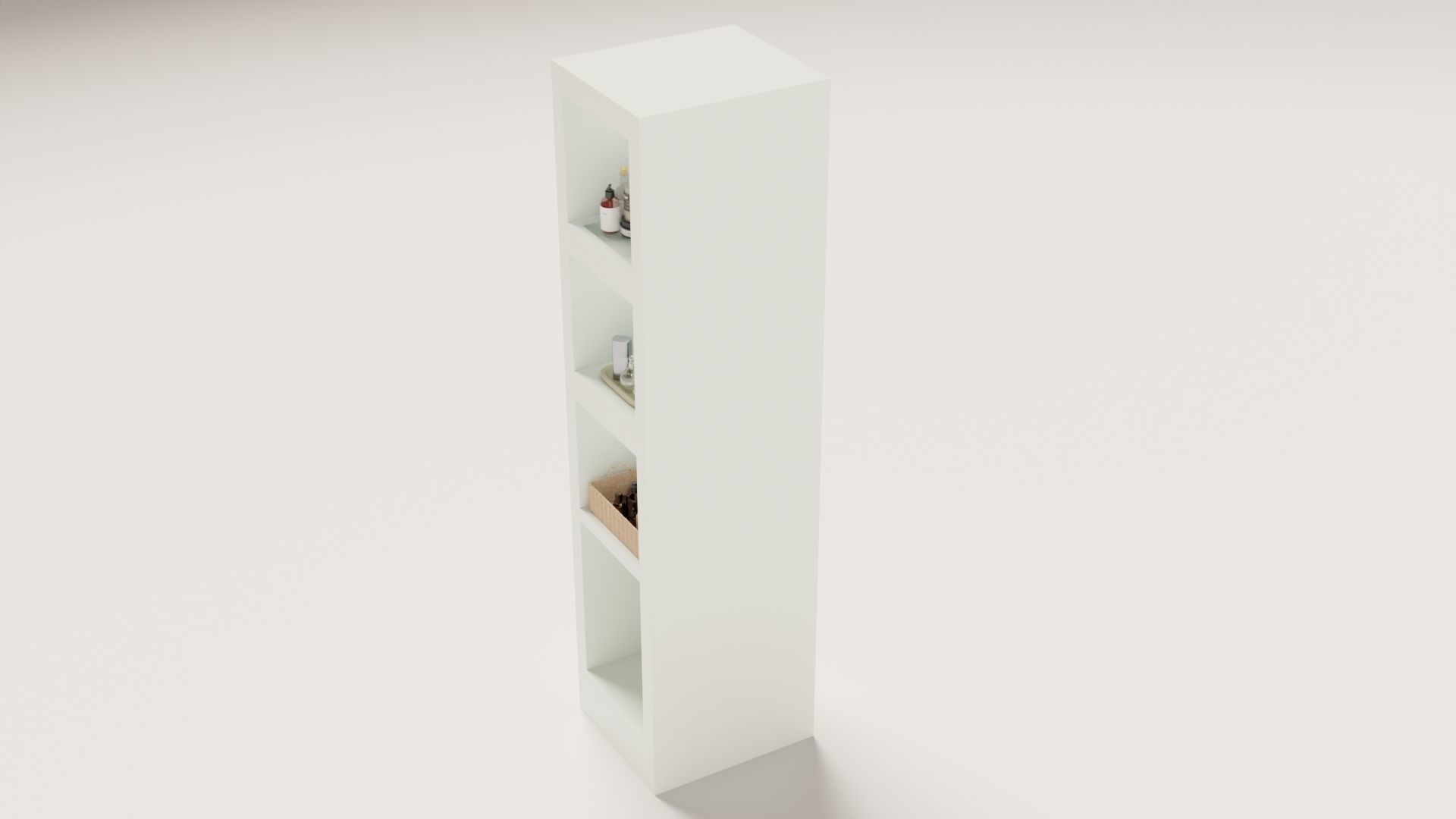 Bathroom Rack 3D model_6
