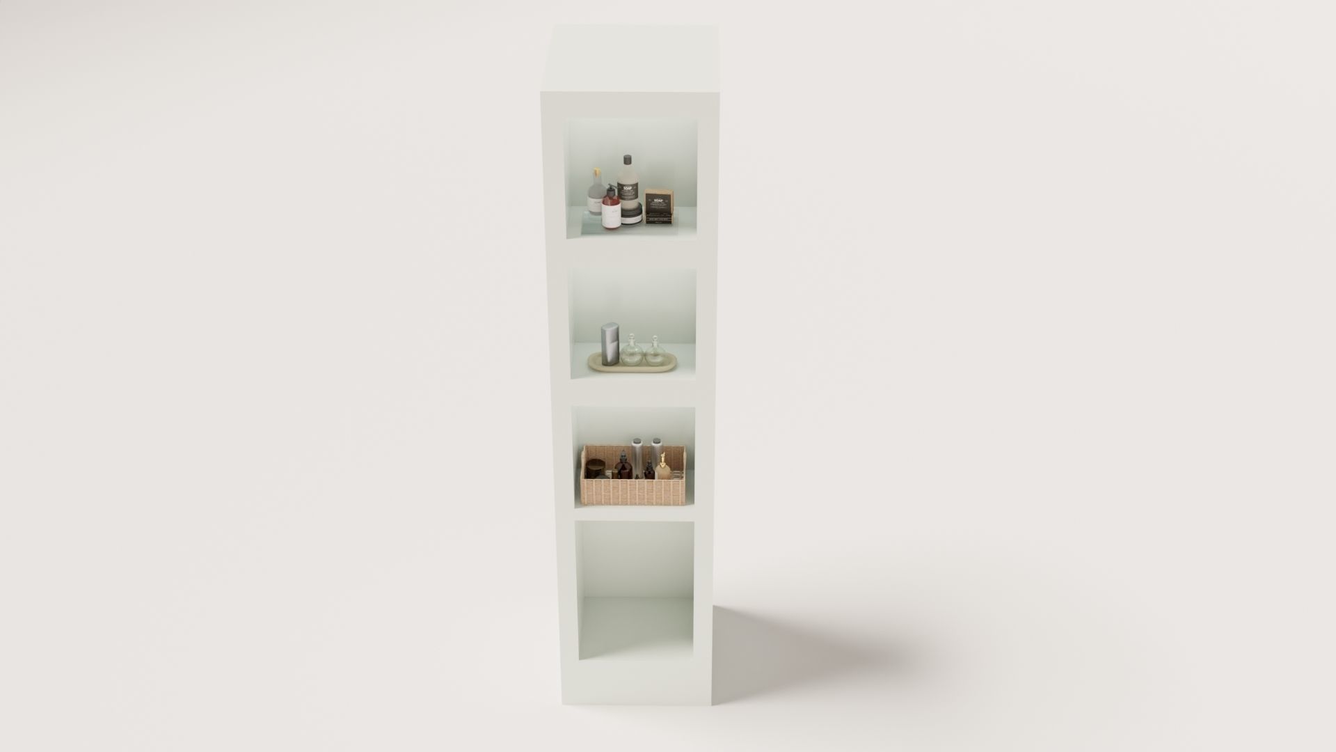 Bathroom Rack 3D model_1