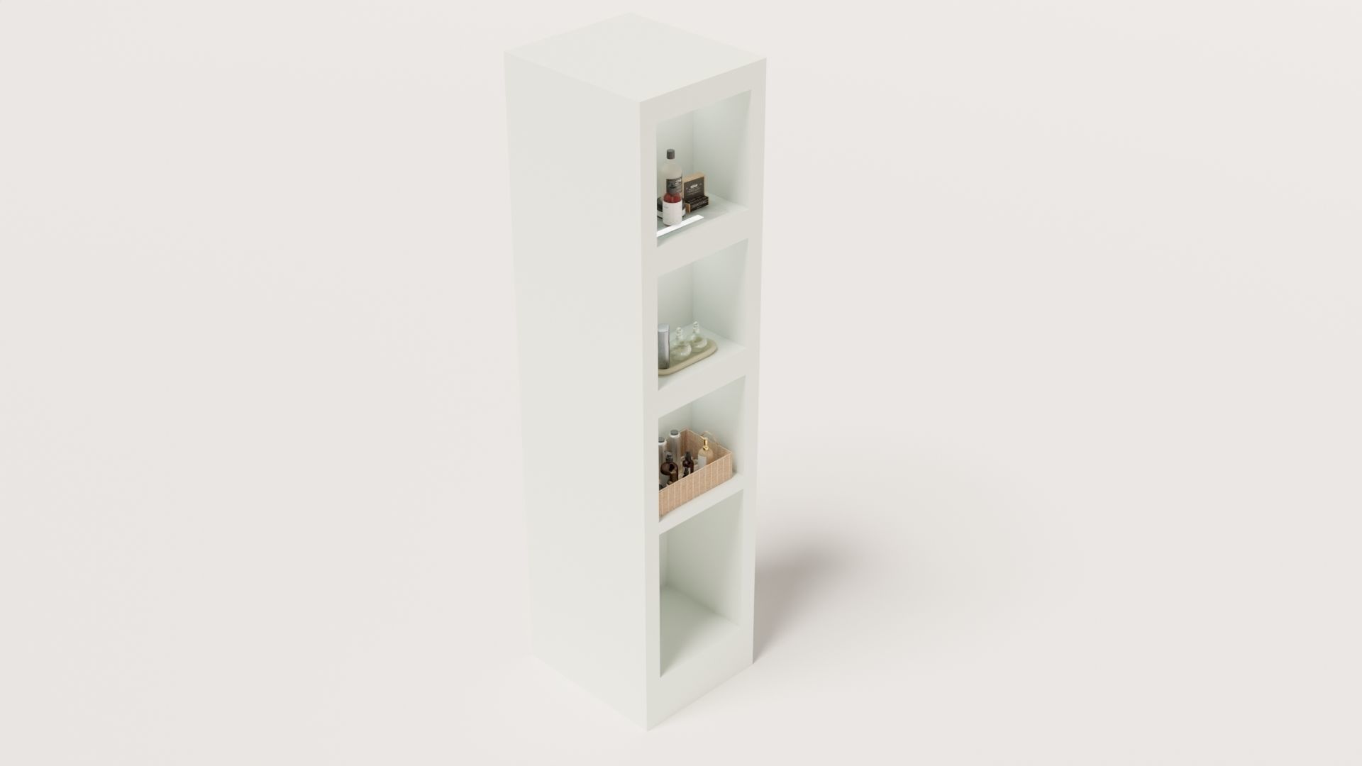 Bathroom Rack 3D model_18