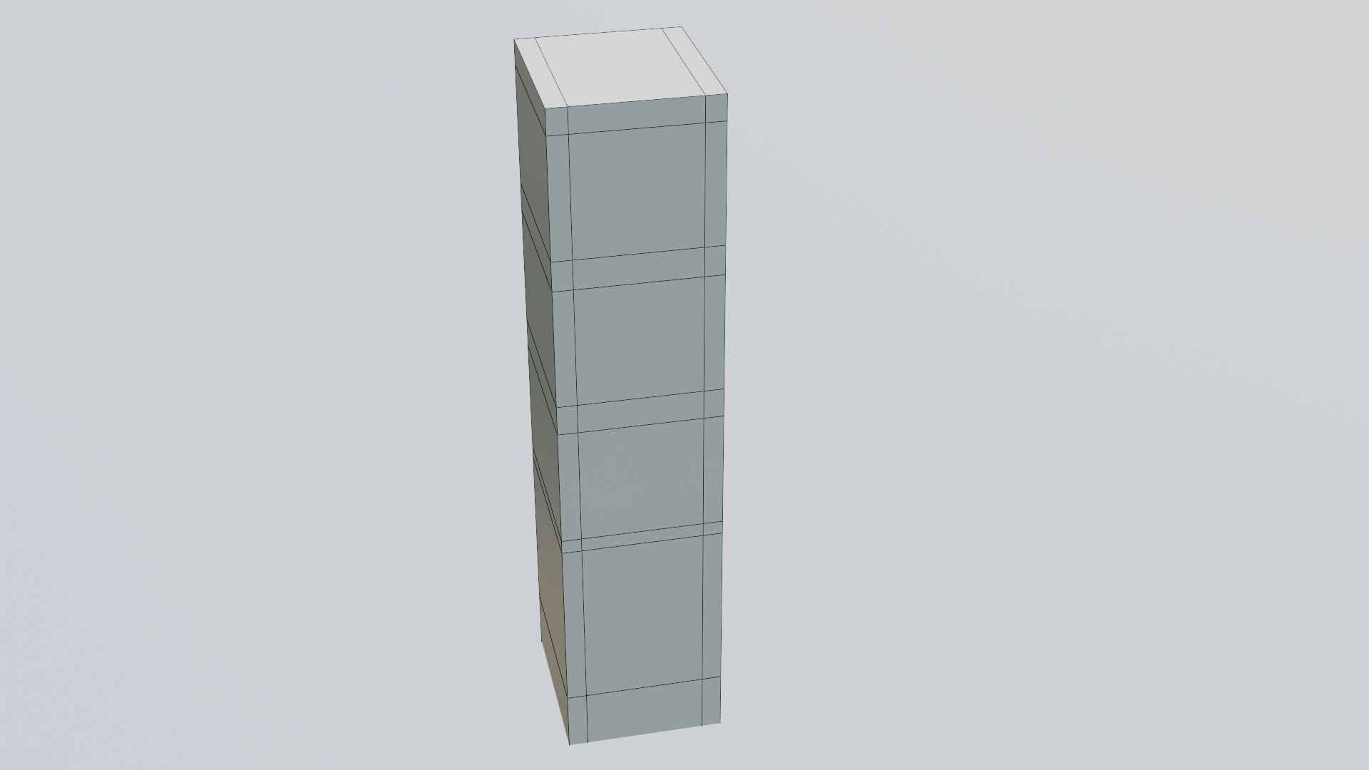 Bathroom Rack 3D model_33