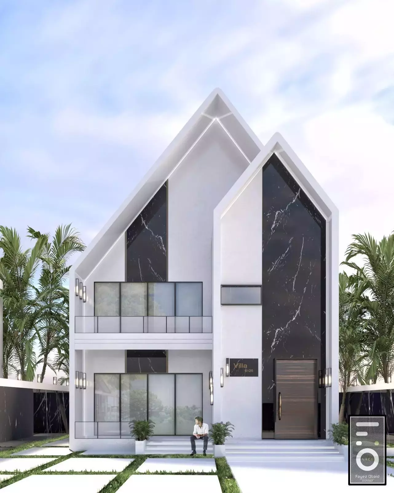 B-W VILLAS 3D model_0