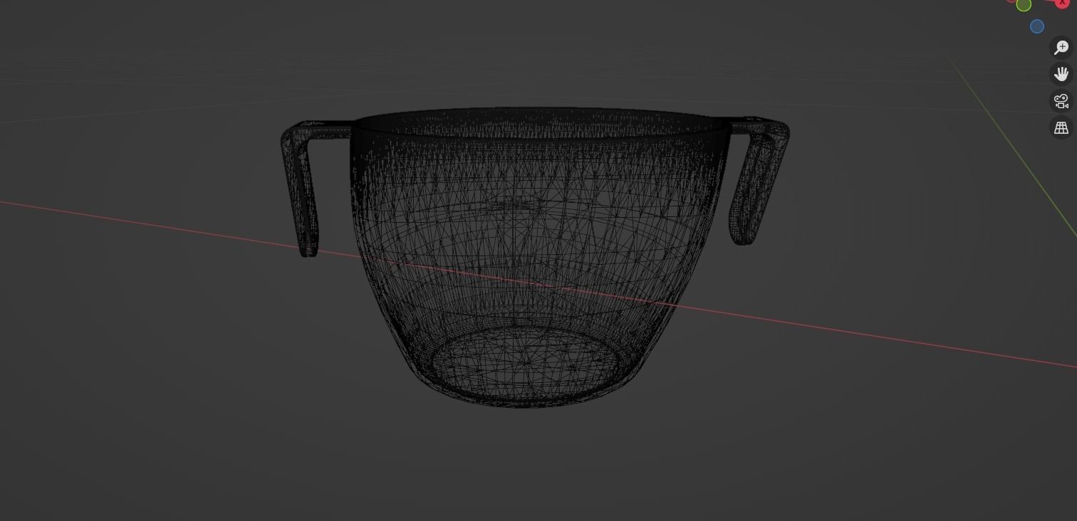 Plastic Cup Free 3D model_5