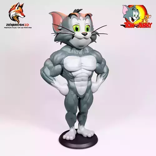 Tom Cat - Tom and Jerry - Cartoon Network 3D PRINTING 3D print model