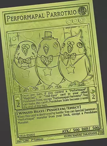 PERFORMAPAL PARROTRIO - YU-GI-OH