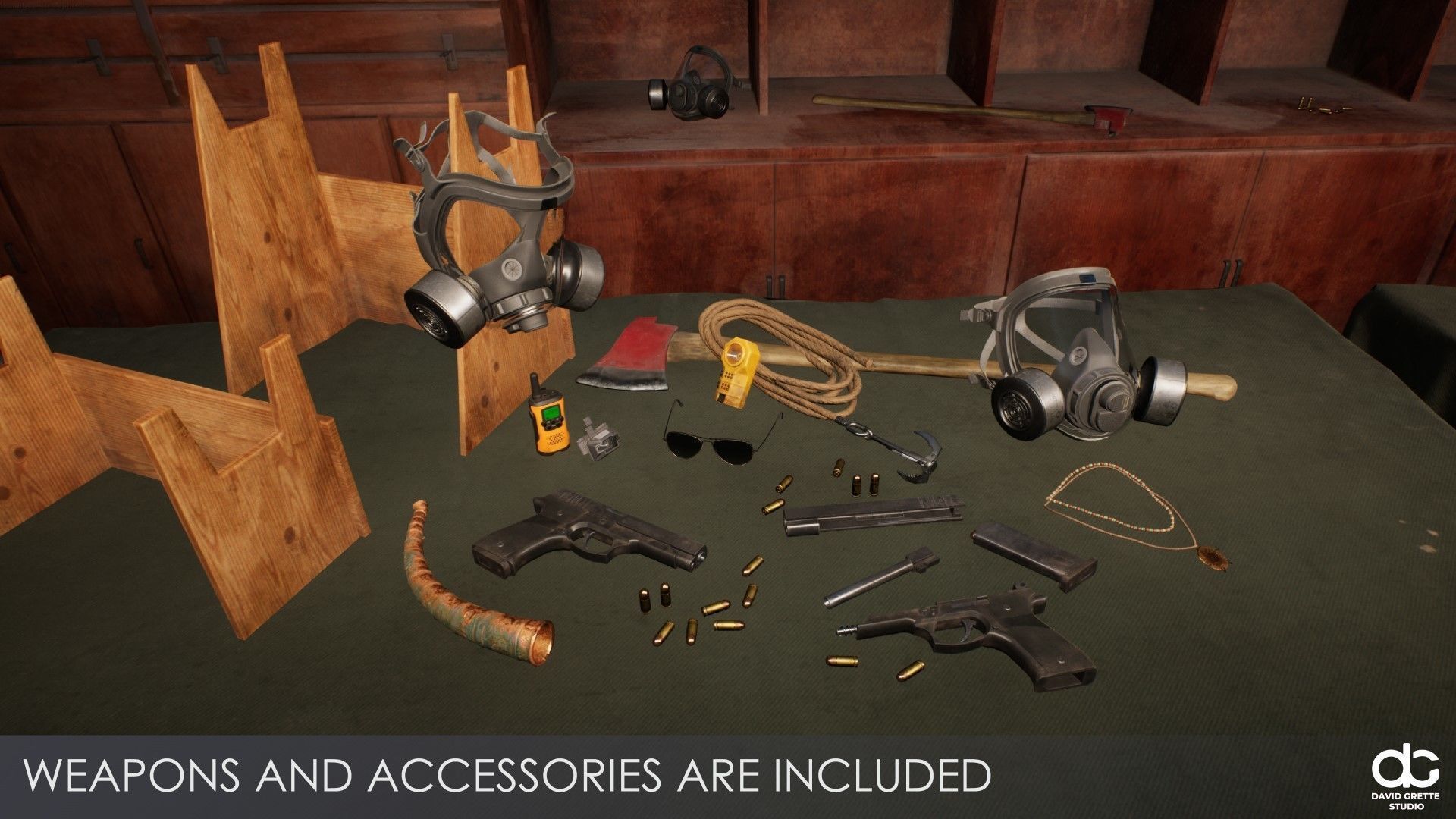 Adventure Character Eva from Pack 1 Low-poly 3D model_25