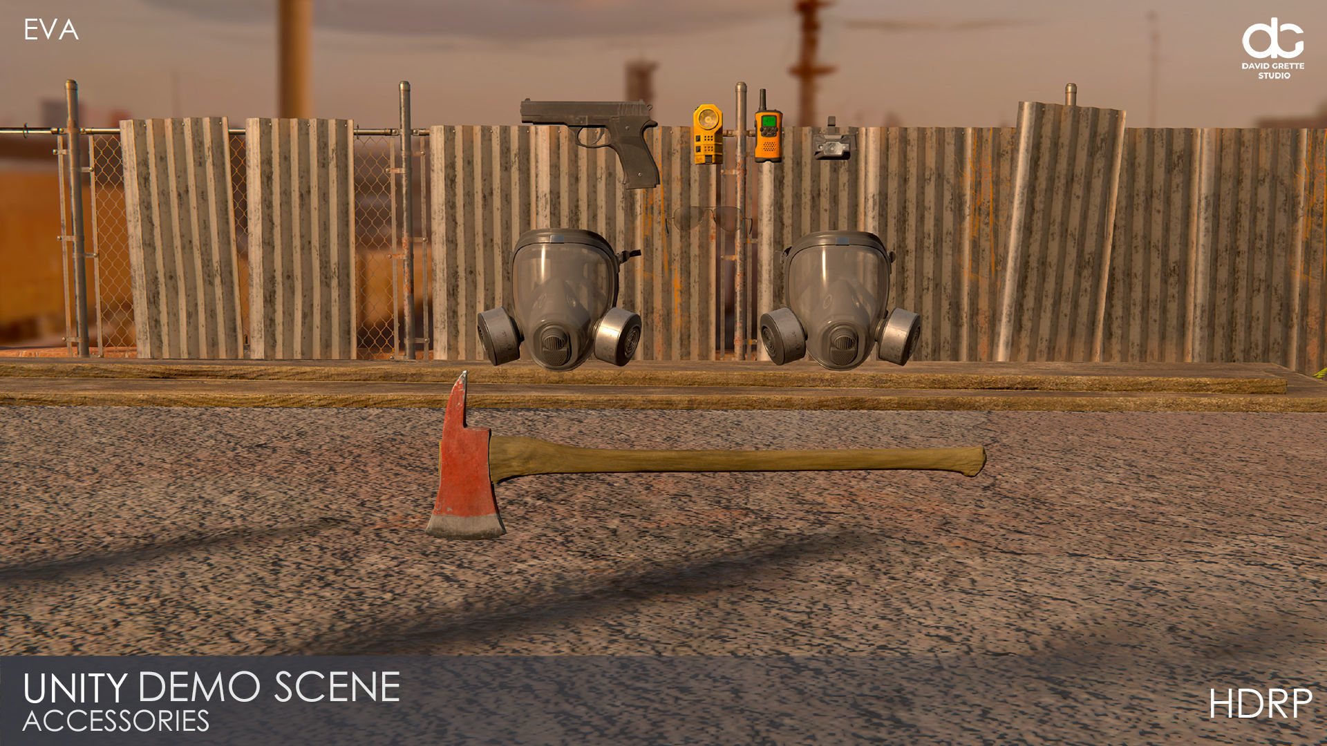 Adventure Character Eva from Pack 1 Low-poly 3D model_38