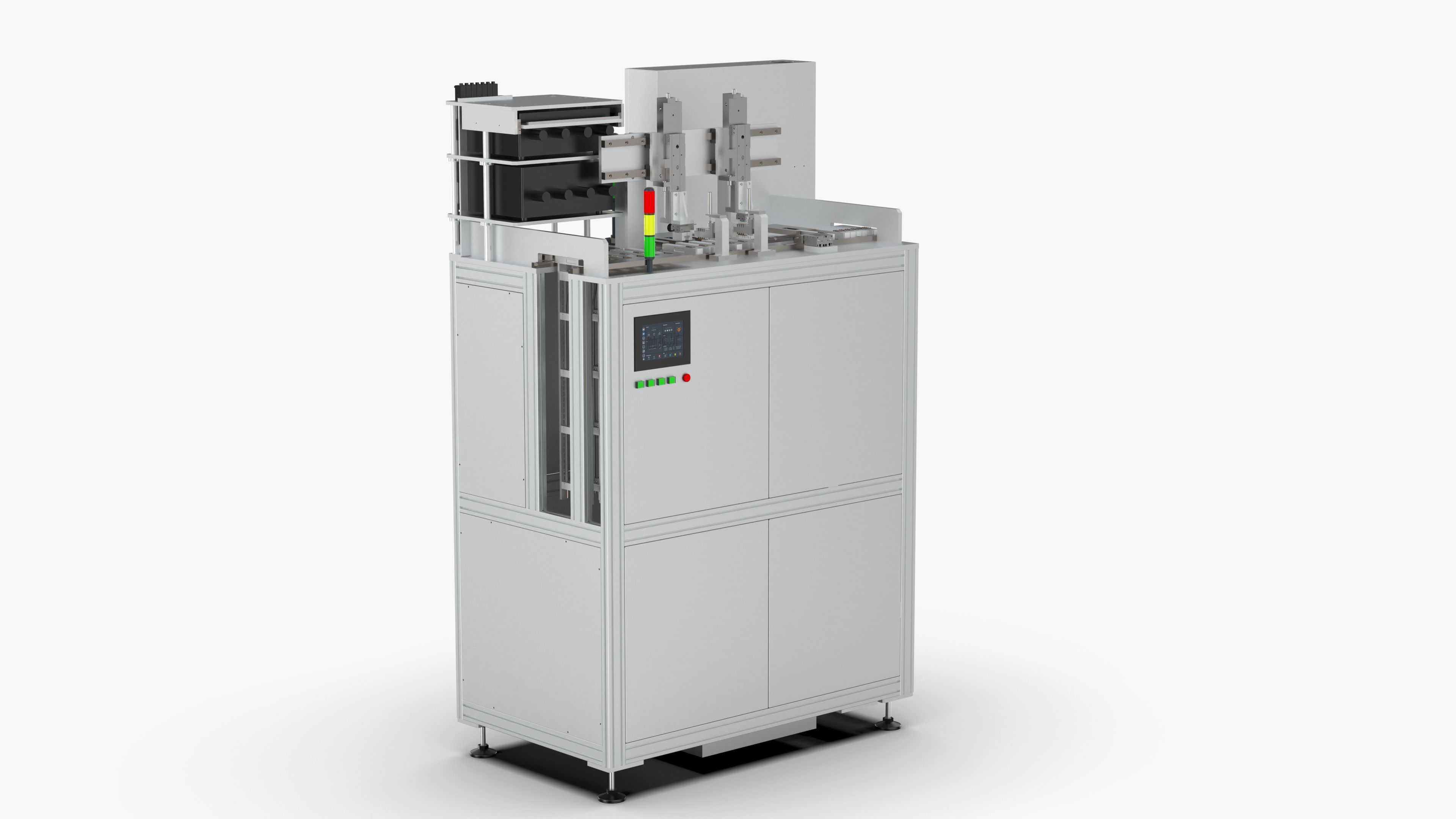 Automatic High Voltage Testing Machine 3D model_4