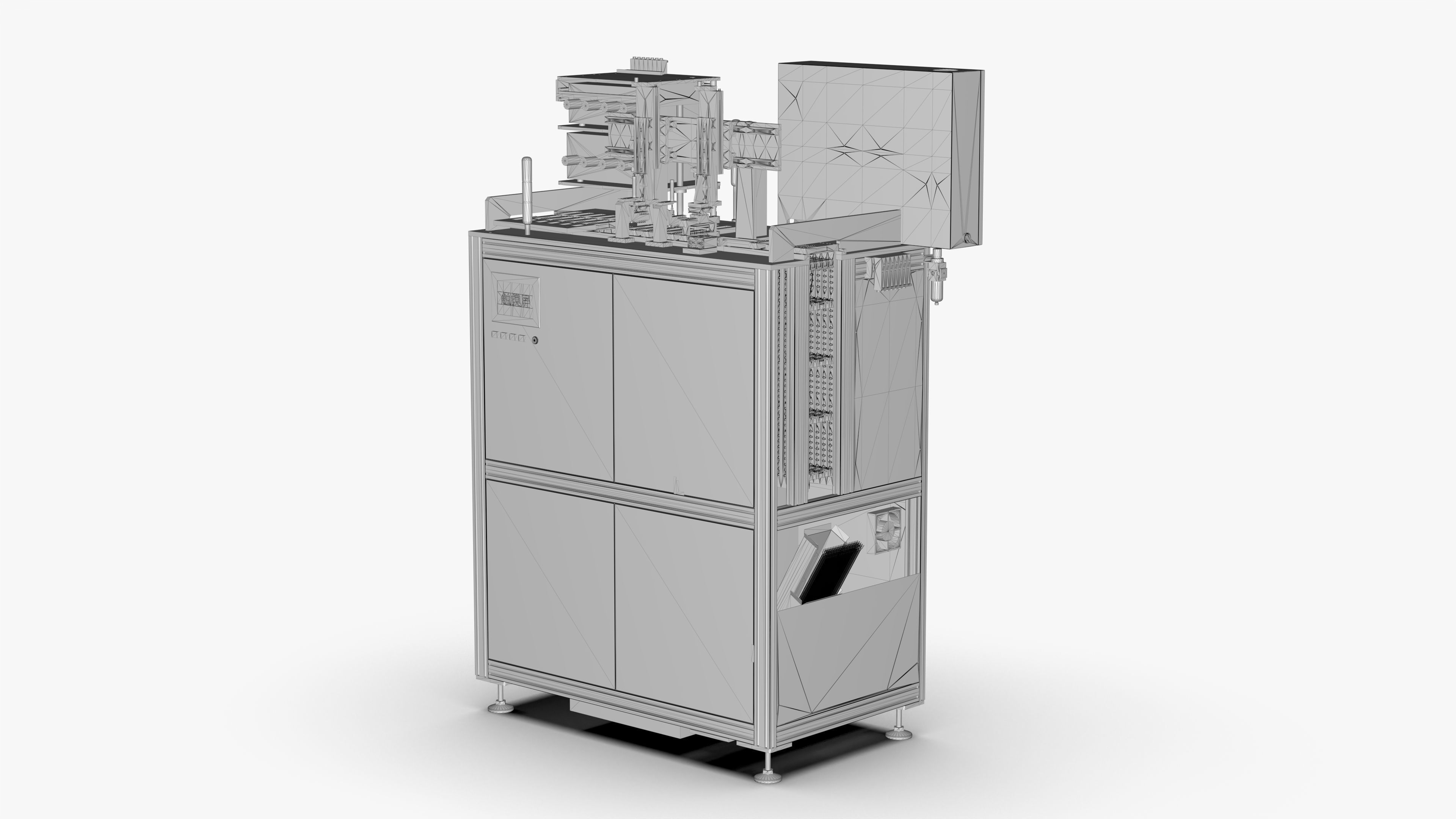 Automatic High Voltage Testing Machine 3D model_18