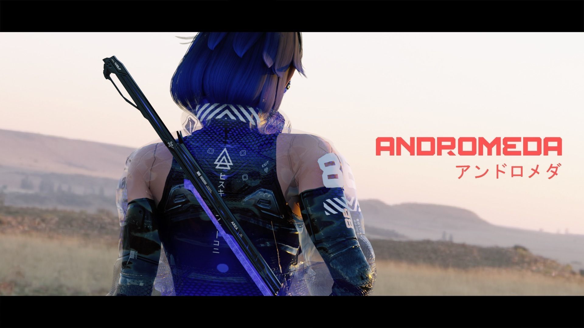  Cybernetic Princess of Ethiopia - Andromeda - Complete Editions Low-poly 3D model_27