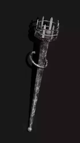 Dungeon Lamp - Game Ready Asset