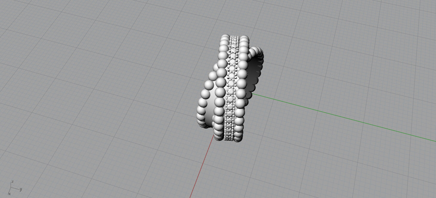 Van Cliff  Ring 3D print model_13