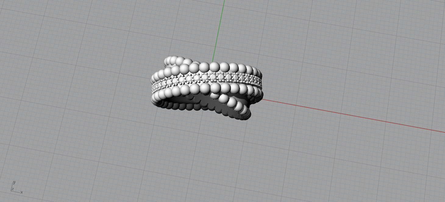 Van Cliff  Ring 3D print model_5