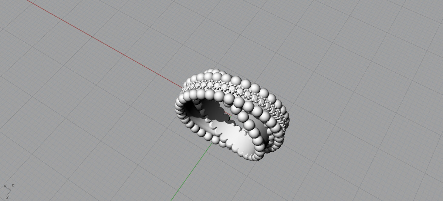 Van Cliff  Ring 3D print model_11
