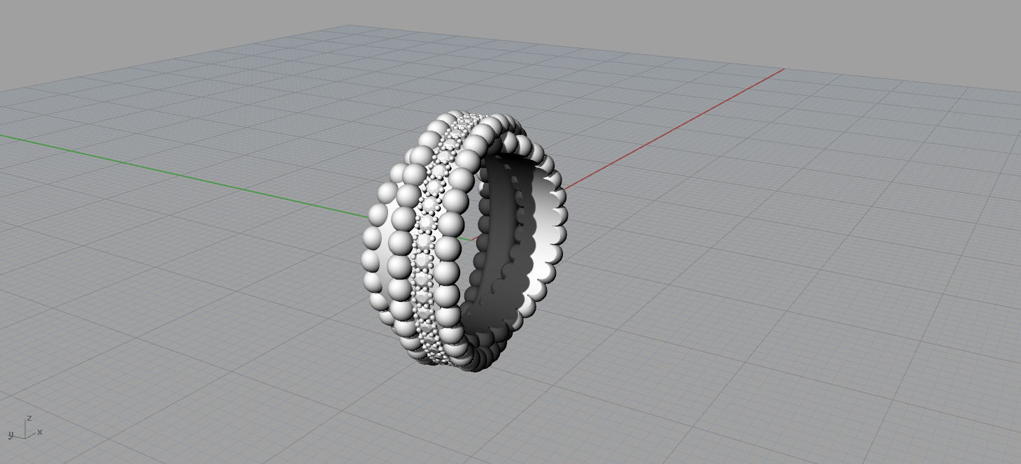 Van Cliff  Ring 3D print model_9