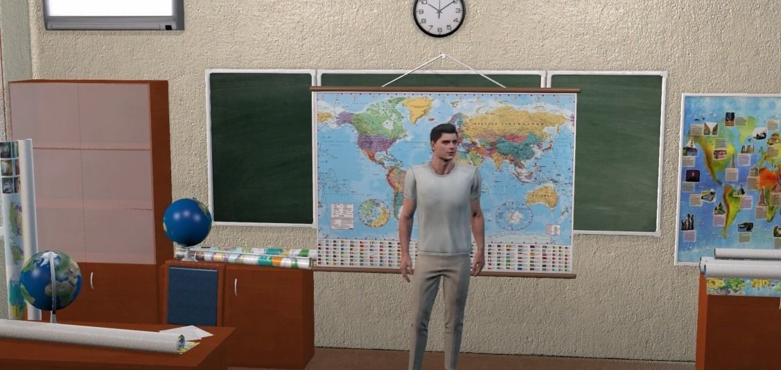 3D Character Model Fully Rigged and Textured 3D model_6