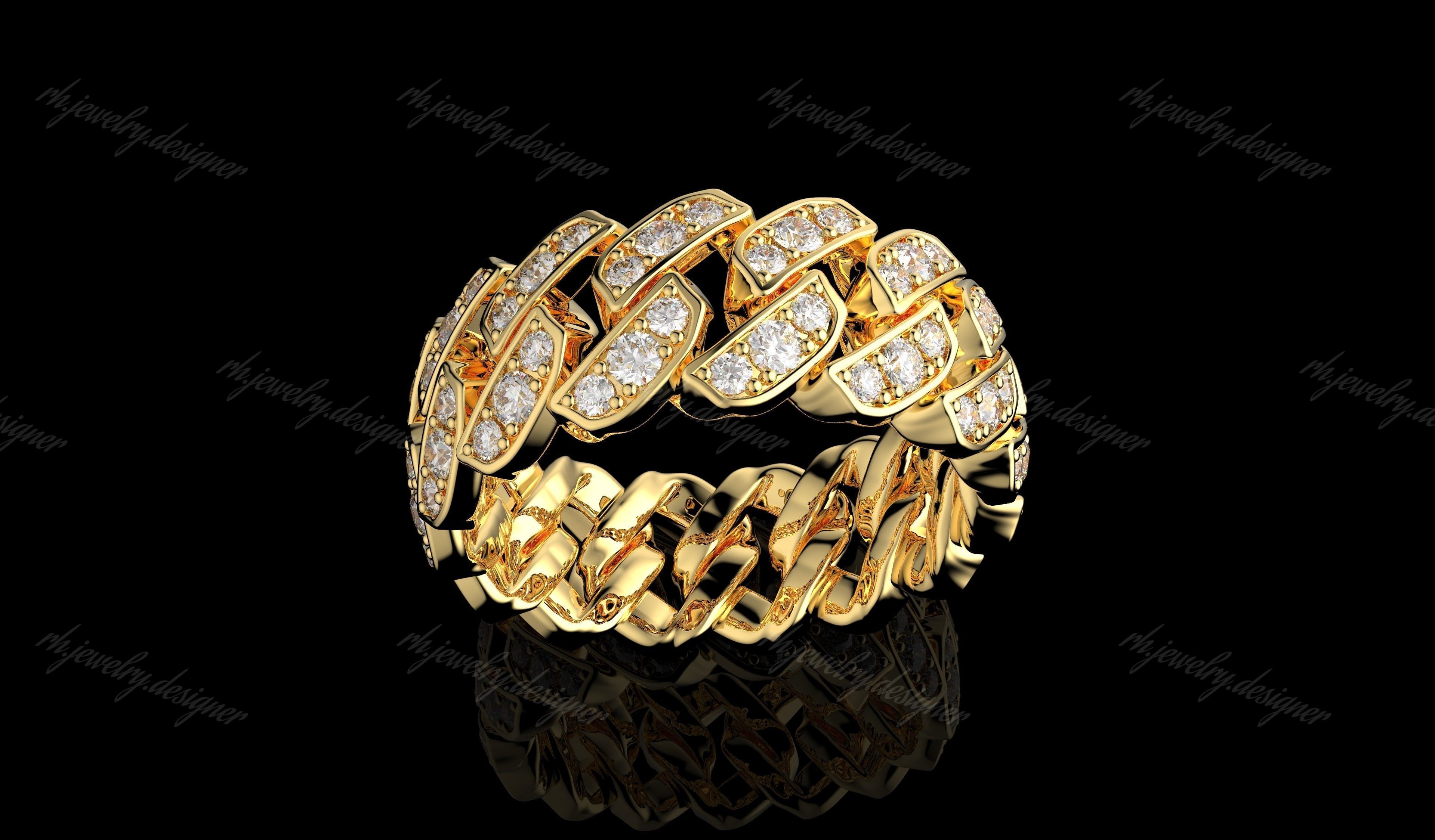 Gold N1177 3D print model_1