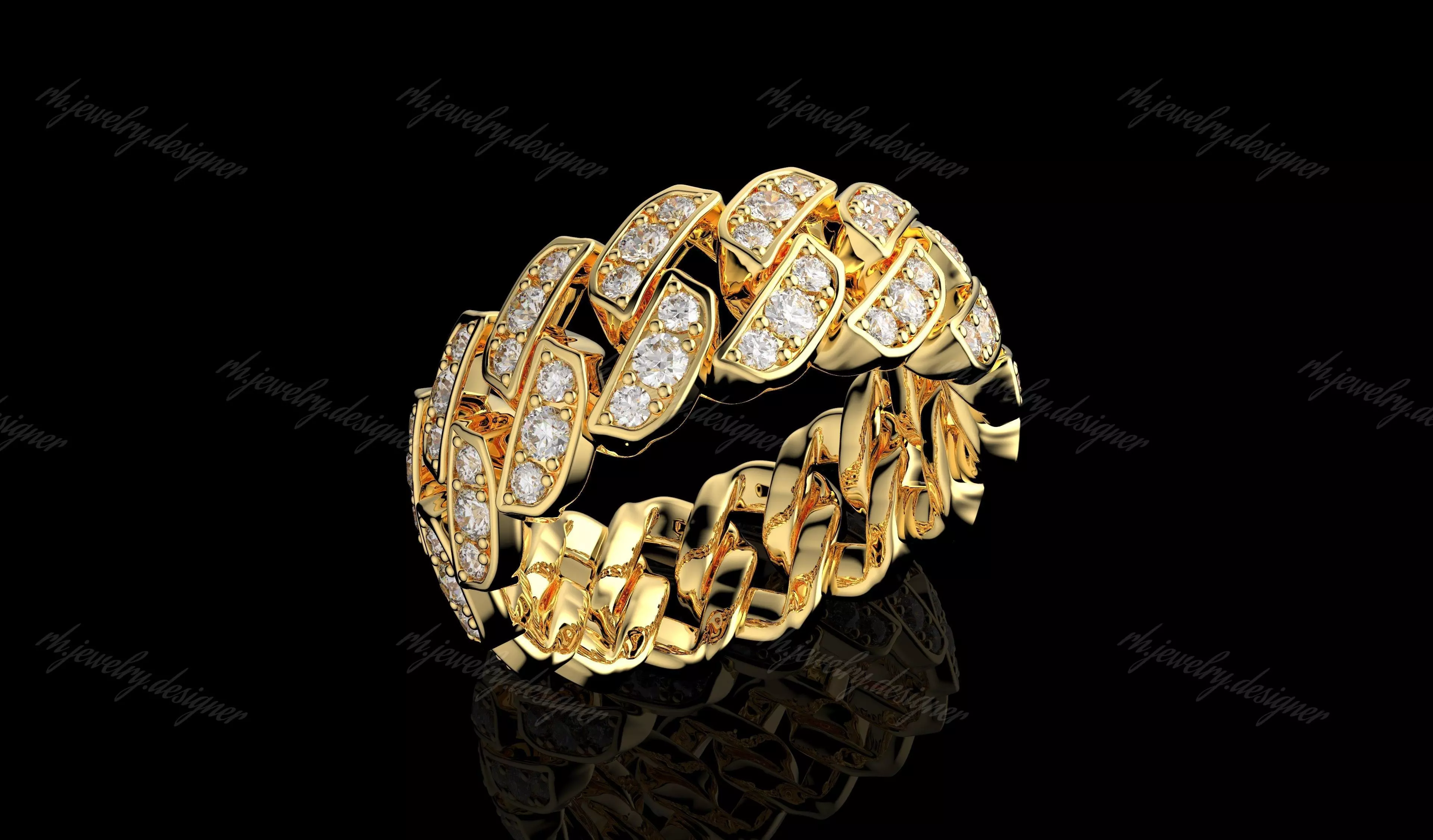 Gold N1177 3D print model_0