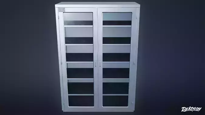 HOSPITAL - Shelf 03 - LOW POLY