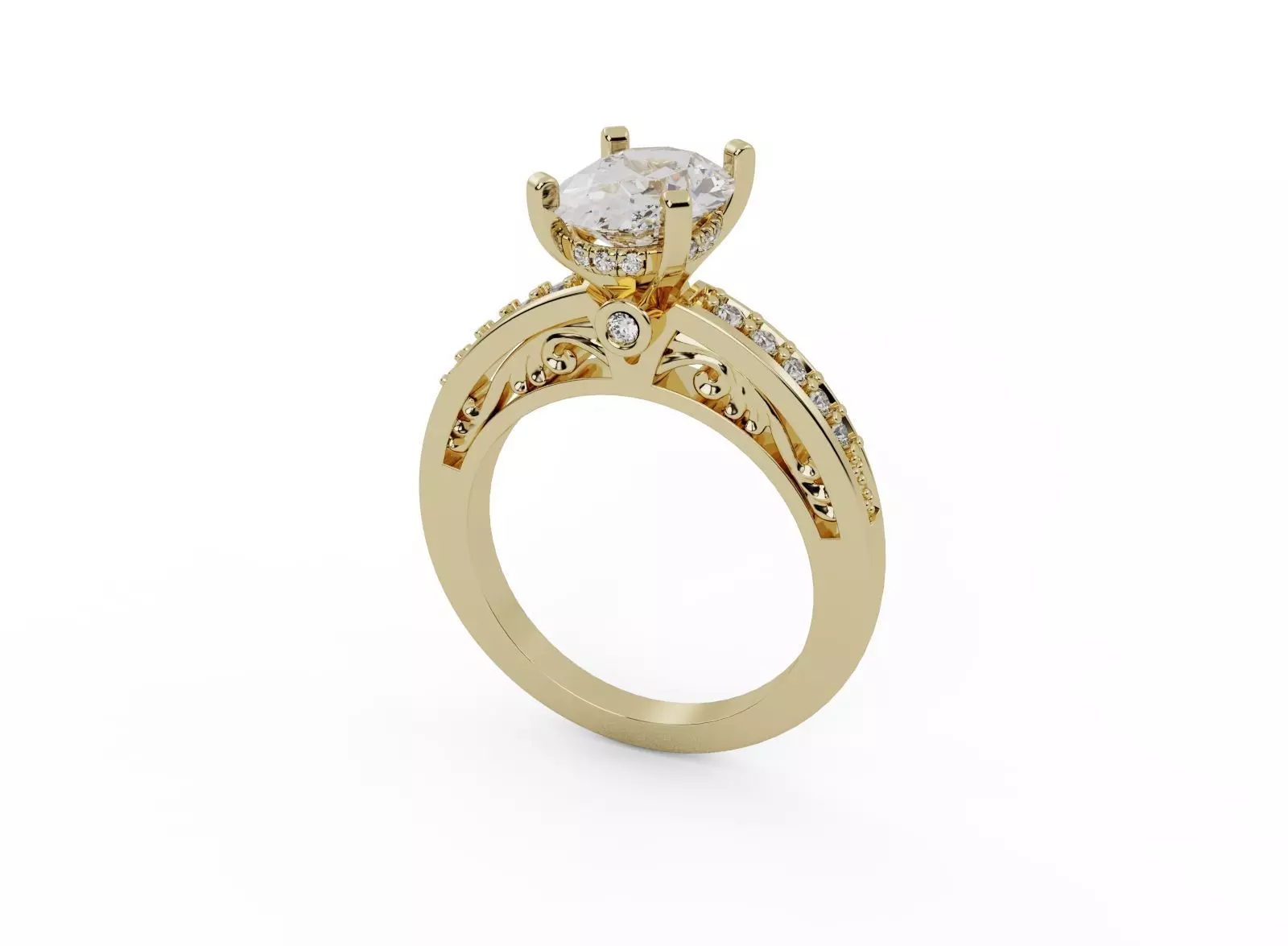 Nice ring 3D print model_0