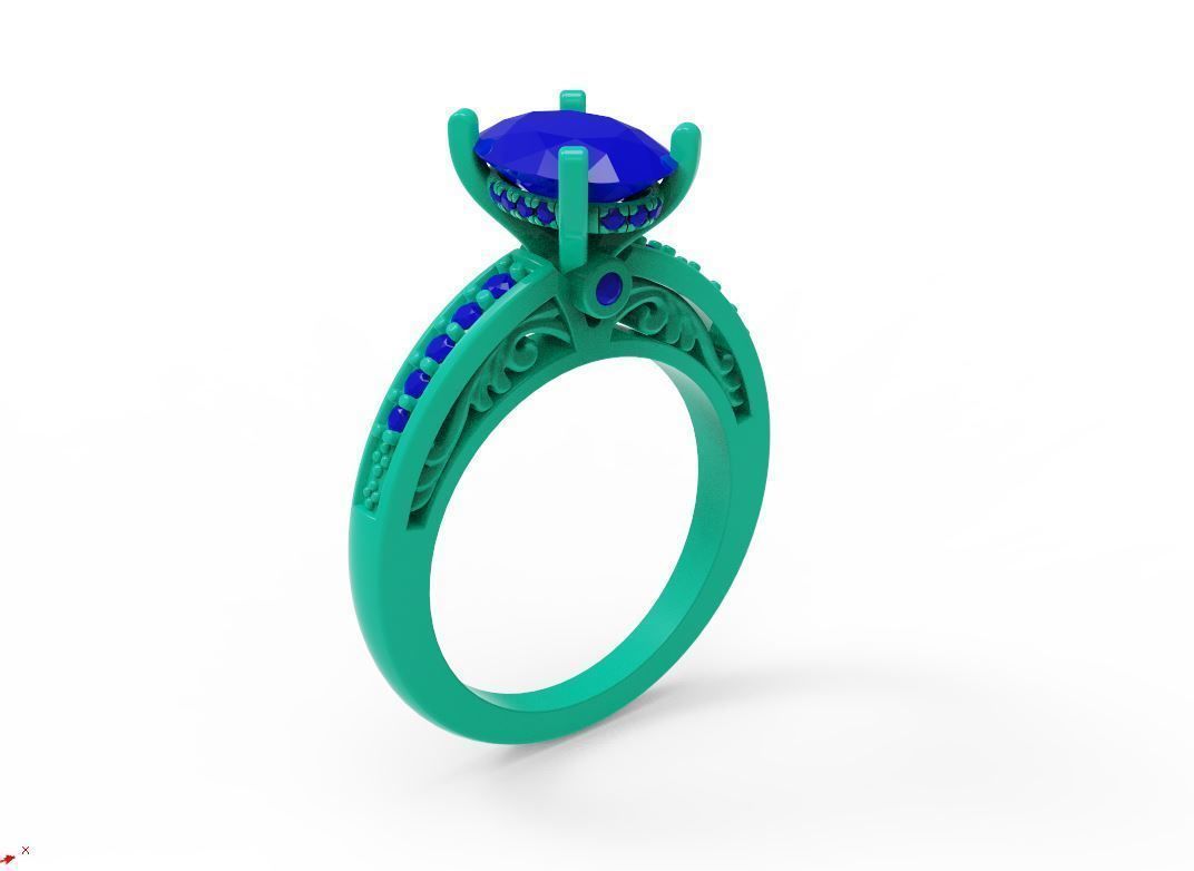Nice ring 3D print model_5