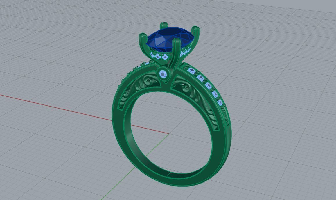 Nice ring 3D print model_4