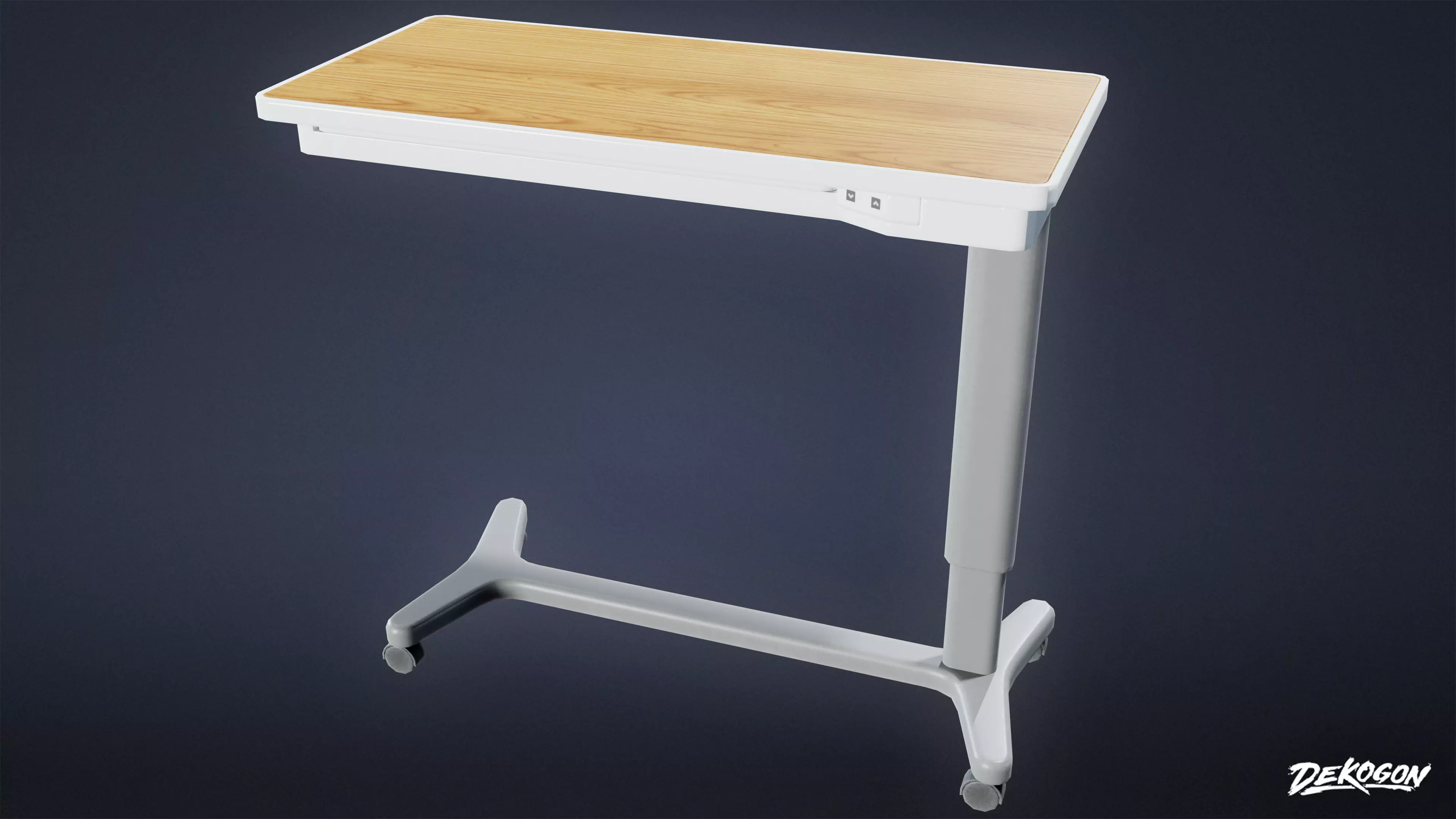 HOSPITAL - Side Table 01 - LOW POLY Low-poly 3D model