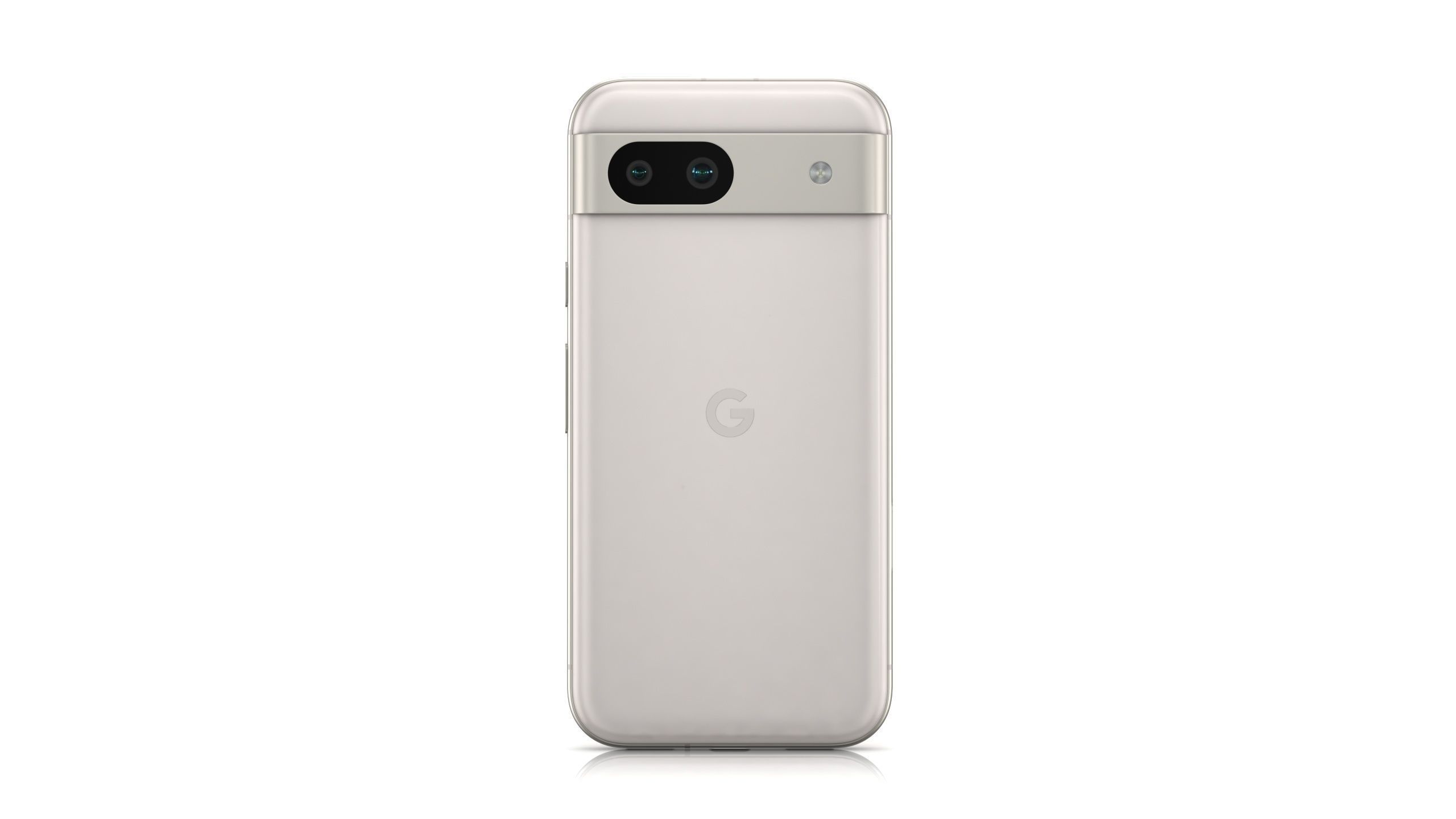 Google Pixel 8a Porcelain Low-poly 3D model_2